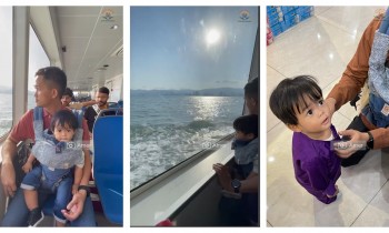 6. They took the children on a ferry ride.